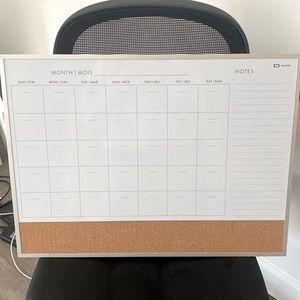 Whiteboard calendar